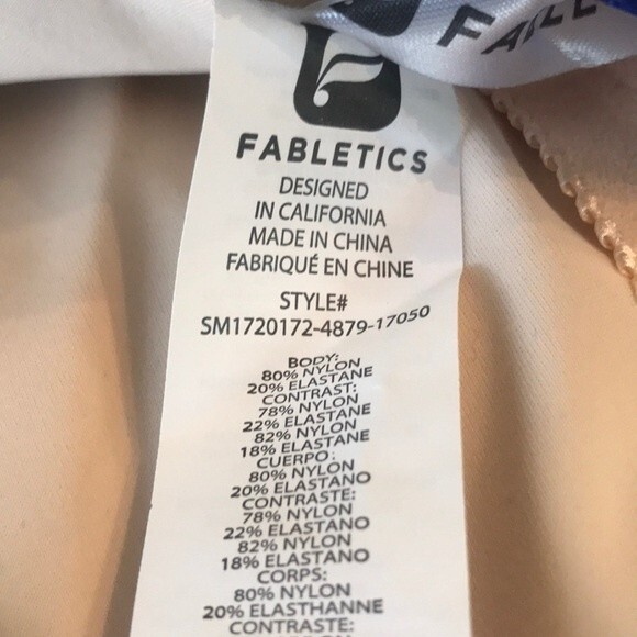 Fabletics Swim Tank Top sz Large NWT - Picture 10 of 13